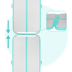 Nadmuchiwana ścieżka akrobatyczna Meteor 300 cm miętowy