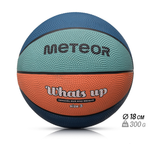 Basketball Meteor What's up 3 blue/orange