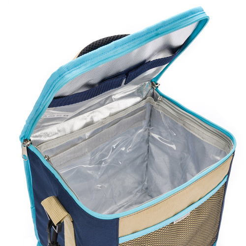 Cooler bag Meteor Frigid 12,5 l blue/gray