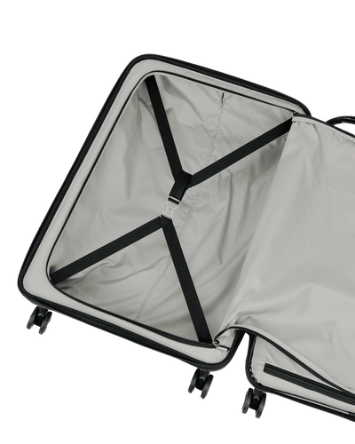 Średnia walizka SwissBags Cross-Box 67 cm czarny