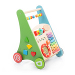 Wooden manipulative walker