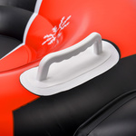 Snow tube Meteor Penguin black/red