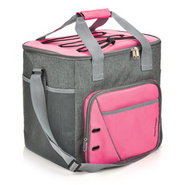 Thermal bag Meteor Frosty 30l pink / gray melange