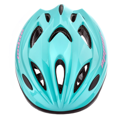 Kask rowerowy dla dzieci Meteor KS07 M 52-56 cm Apper miętowy/różowy