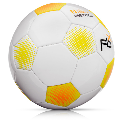 Piłka nożna Meteor FBX 5 biały
