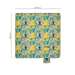 Picnic Blanket Meteor 2XL 200x200 cm tropics