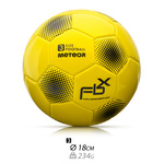Piłka nożna Meteor FBX 3 neonowy żółty