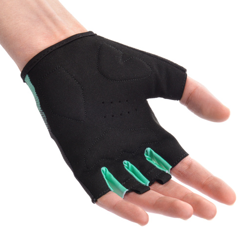 Bike gloves Meteor MX22 XS black/mint