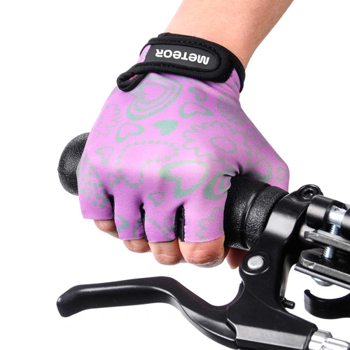 Meteor Kids XS Flower cycling gloves