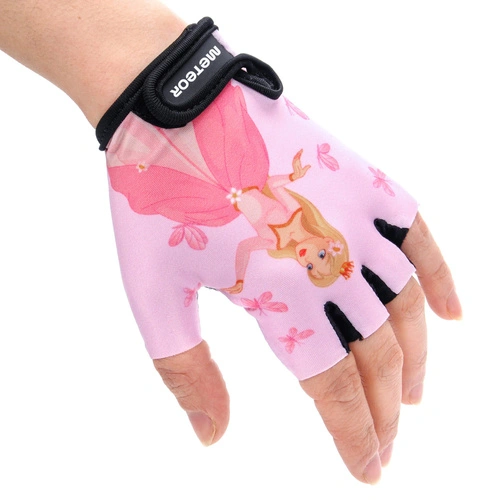 Meteor Kids S Princess cycling gloves