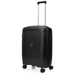 Średnia walizka SwissBags Ibiza 65 cm czarny