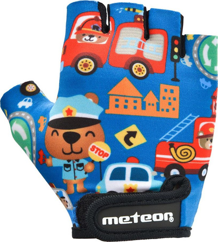 Meteor Kids S Safe city cycling gloves