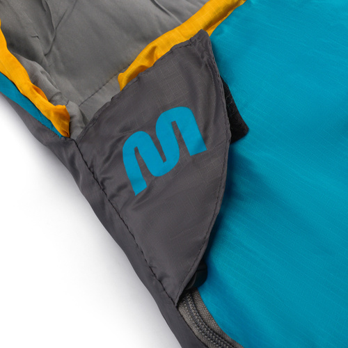 Meteor sleeping bag Trail blue/gray