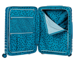 Średnia walizka SwissBags Cruise 65 cm turkusowy