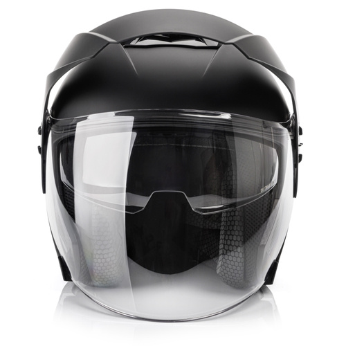 Kask motocyklowy Meteor Hekato L 59-60 cm czarny