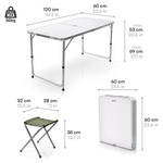 Meteor Pesta folding table with chairs