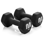 Cast iron dumbbell set 2x5 kg Meteor