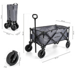 Meteor folding cart X-300 grey