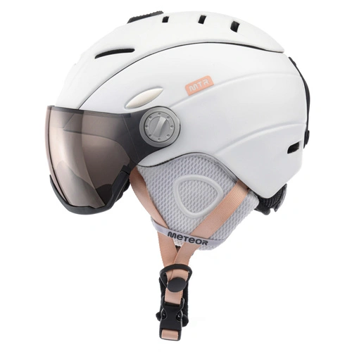 Ski helmet Meteor Holo M 55 -58 cm white