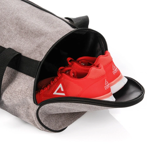 Fitness bag Meteor Siggy 25 l melange grey/black