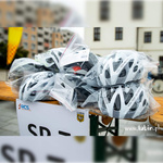 Meteor cycling helmet MV29 Drizzle M 55-58 cm white/grey