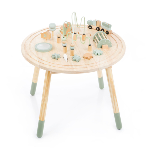 Wooden activity table