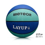 Piłka do koszykówki Meteor Layup 4 niebieski