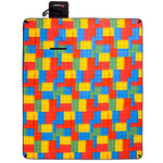 Picnic Blanket Meteor XL 180x200 cm Bricks