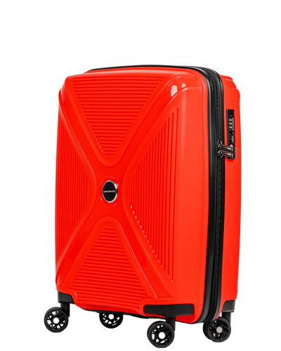 Średnia walizka SwissBags Cross-Box 67 cm czerwony