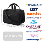 Fitness Bag Meteor Lokman 20 l black