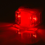 Zestaw lampek rowerowych Meteor Flex biały