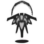 Meteor cycling helmet Shimmer M black