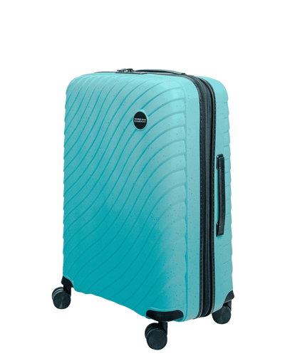 Średnia walizka SwissBags Ocean 67 cm niebieski