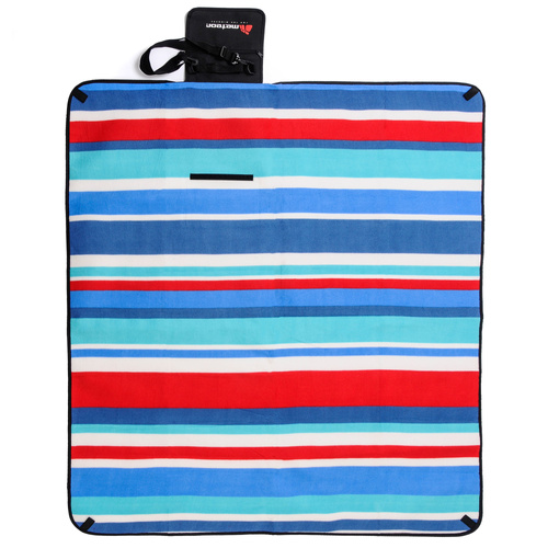 Picnic Blanket Meteor L 120x135 cm navy/red/white
