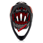 Full-face bicycle helmet Meteor Lupus S 48-52 cm black/red
