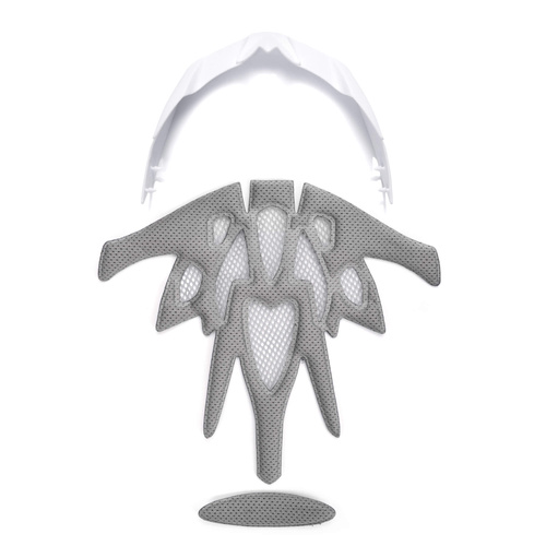 Bike helmet Meteor Marven L 58-61 cm white shiny