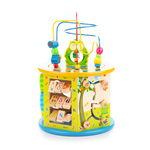 Wooden educational cube