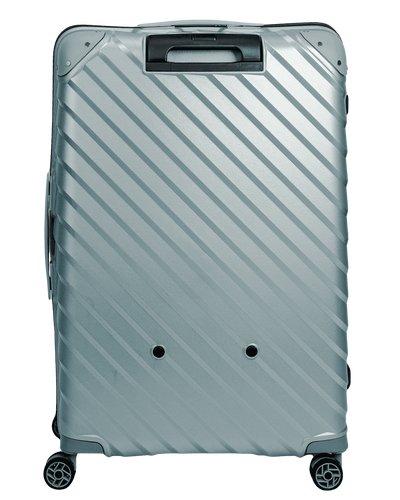 Large case SwissBags Diamond cut 76 cm metallic blue