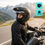 Kask motocyklowy Meteor Hekato XL 61 cm czarny