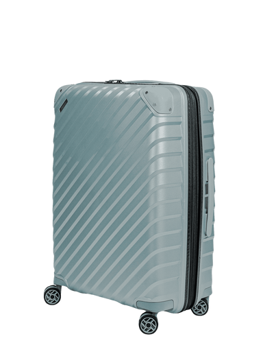 SwissBags Diamond cut medium case 67 cm metallic blue