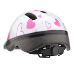 Kask rowerowy Meteor MV6-2 S 48-52 cm Hearts