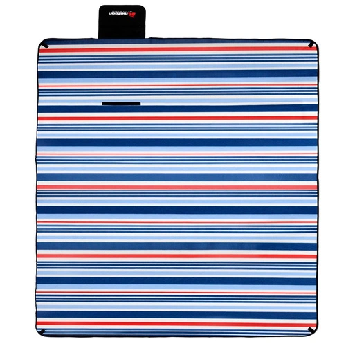 Picnic Blanket Meteor XL 180x200 cm Multicolour Stripes