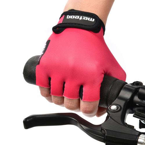 Cycling gloves Meteor Kids S pink