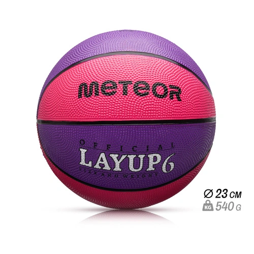 Basketball Meteor Layup 6 pink/purple
