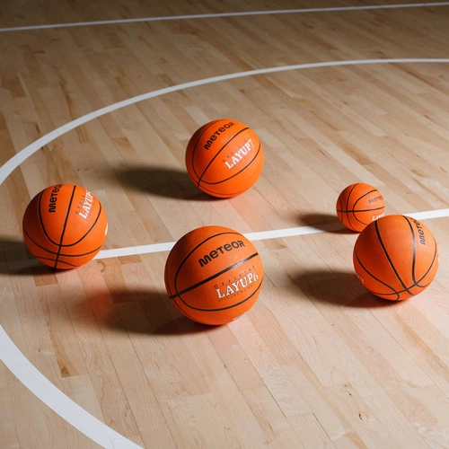 Piłka do koszykówki Meteor Layup 1 pomarańczowy