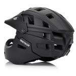Full-face bicycle helmet Meteor Hydra S 51-55 cm black