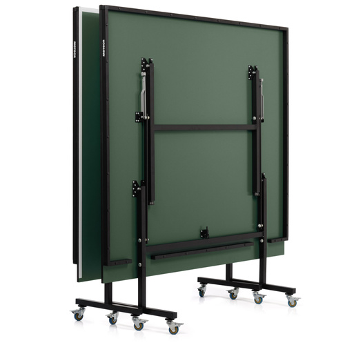 Zestaw stół do tenisa stołowego Meteor zielony plus siatka rollnet, 2 rakietki, 3 piłeczki