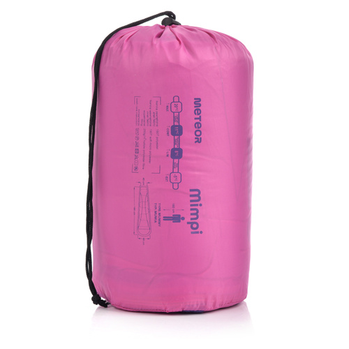 Meteor Mimpi sleeping bag pink/purple