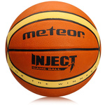 Piłka do koszykówki Meteor Inject 14 paneli 7 brązowy/beżowy