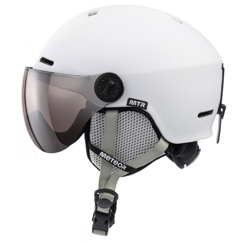 Ski helmet Meteor Falven M 55-58 cm white